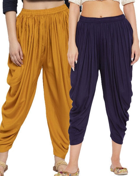 Pack of 2 Women Dhoti Pants Price in India