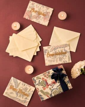 fabindia Set of 12 Printed Gift Cards-picture-16