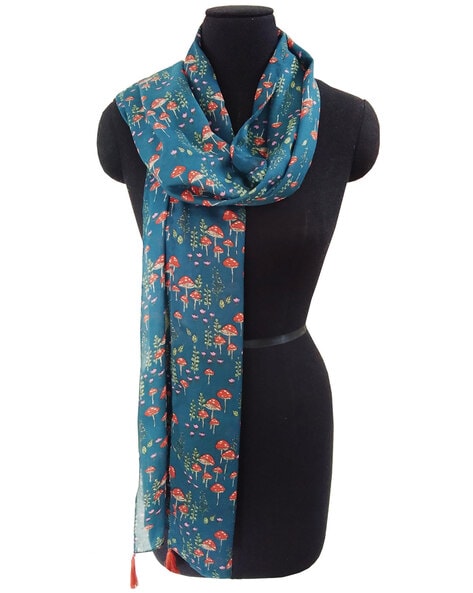 Women Floral Print Stole Price in India