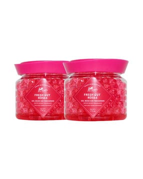 pan aromas Pack of 2 Gel Beads Air Freshener with Fresh Cut Roses-picture-49