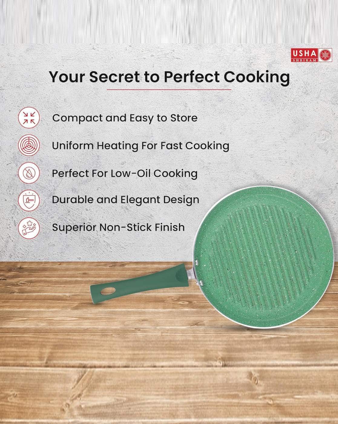 Buy Green Cookware for Home Kitchen by Usha Shriram Online