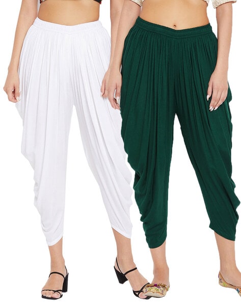 Pack of 2 Women Dhoti Pants Price in India