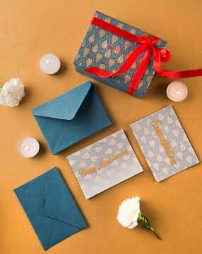 fabindia Set of 12 Printed Gift Cards-picture-34