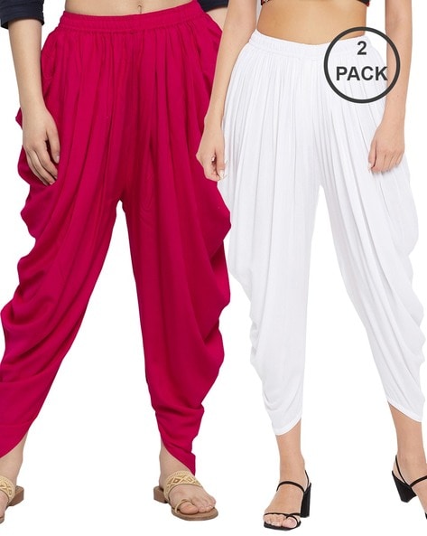 Pack of 2 Women Dhoti Pants Price in India