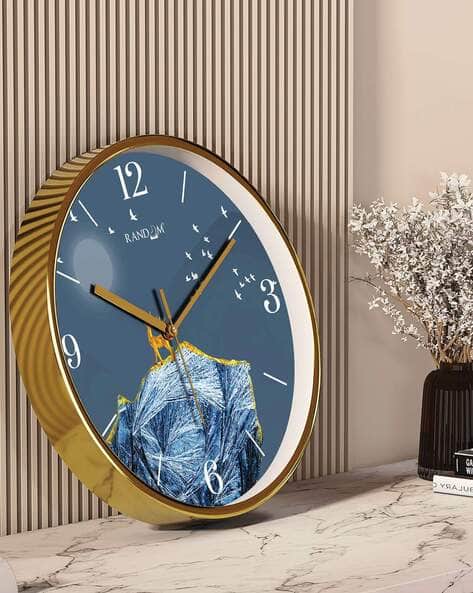 Round Analogue Wall Clock
