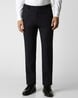 Buy Black Trousers & Pants for Men by VAN HEUSEN Online | Ajio.com