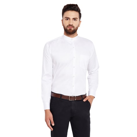 Hancock Solid Regular Fit Shirt