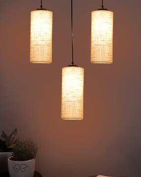 devansh Set of 3 LED Compatible Cluster Hanging Lamps-picture-10