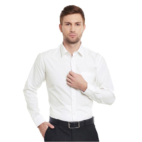 Hancock Solid Slim Fit Shirt