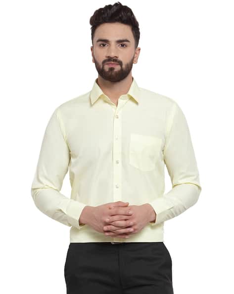 Solid Slim Fit Shirt