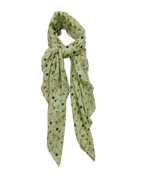 Women Leaf Print Scarf Price in India