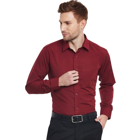 Hancock Solid Slim Fit Shirt