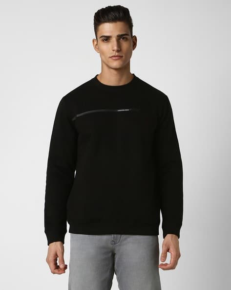 Men Regular Fit Crew-Neck T-Shirt