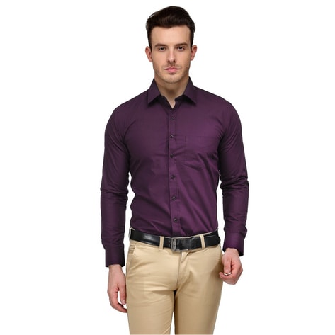 Hancock Solid Slim Fit Shirt