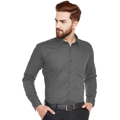 Hancock Solid Slim Fit Shirt