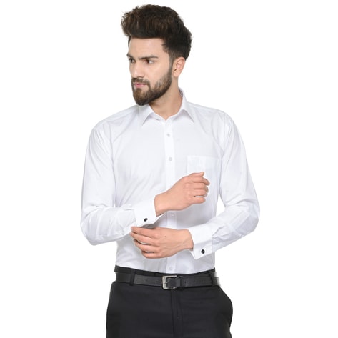 Hancock Solid Regular Fit Shirt