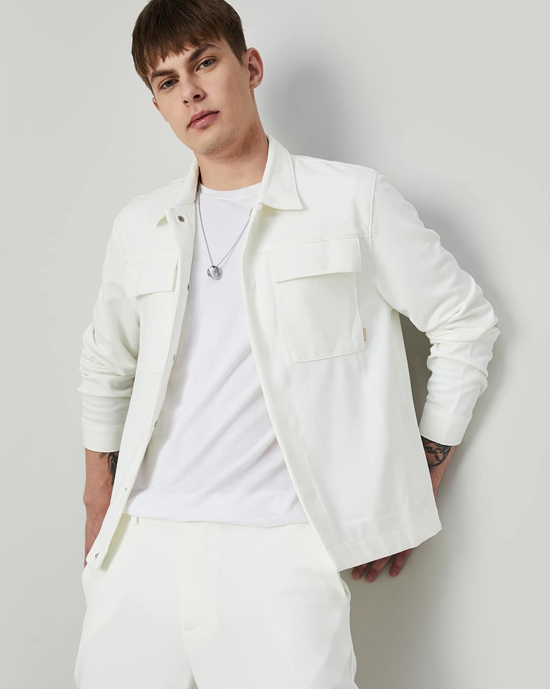 Buy Off White Jackets & Coats for Men by Forca by Lifestyle Online