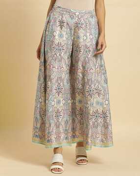 Women Floral Print Palazzos-picture-48