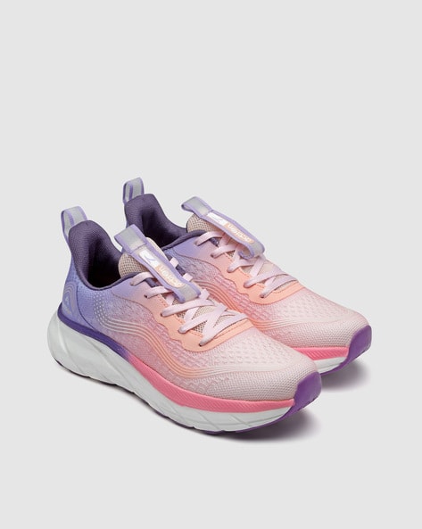 Women Round-Toe Sports Shoes with Lace Fastening