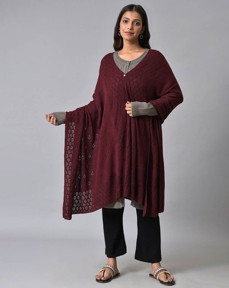 Women Patterned Capes Price in India