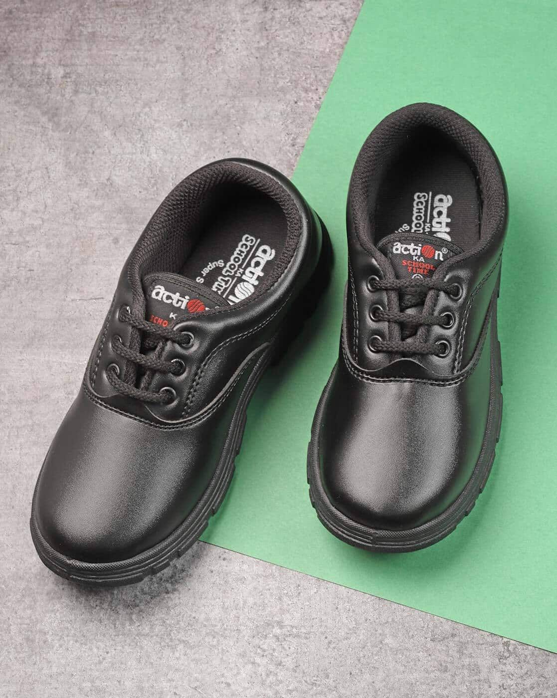 Buy Black Shoes for Boys by ACTION Online
