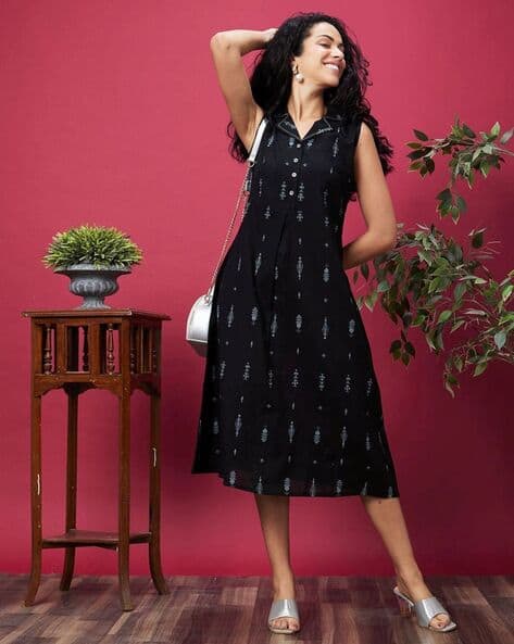Buy Black Dresses for Women by GLOBUS Online | Ajio.com