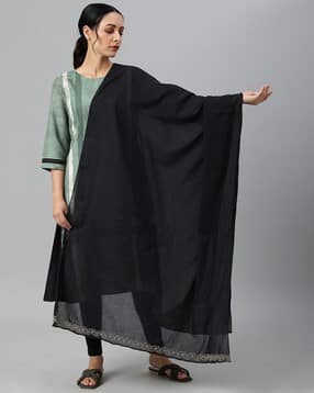 Women Embroidered Voile Dupatta-picture-11