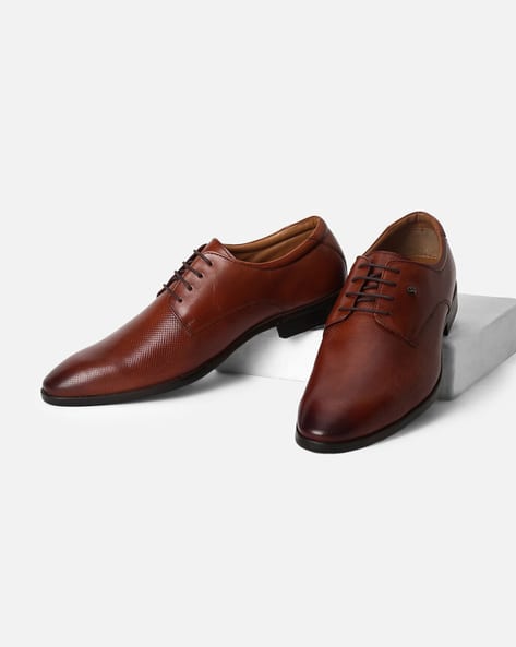 Men Plain-Toe Oxfords