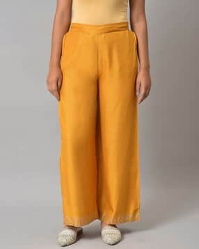 Women Regular Fit Palazzos with Embroidery-picture-17