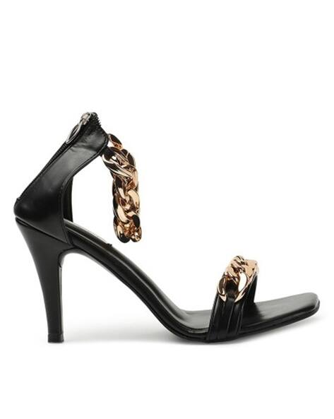 Ellie Shoes Women's Stiletto Sandal With Platform Heel, Black, Size 11
