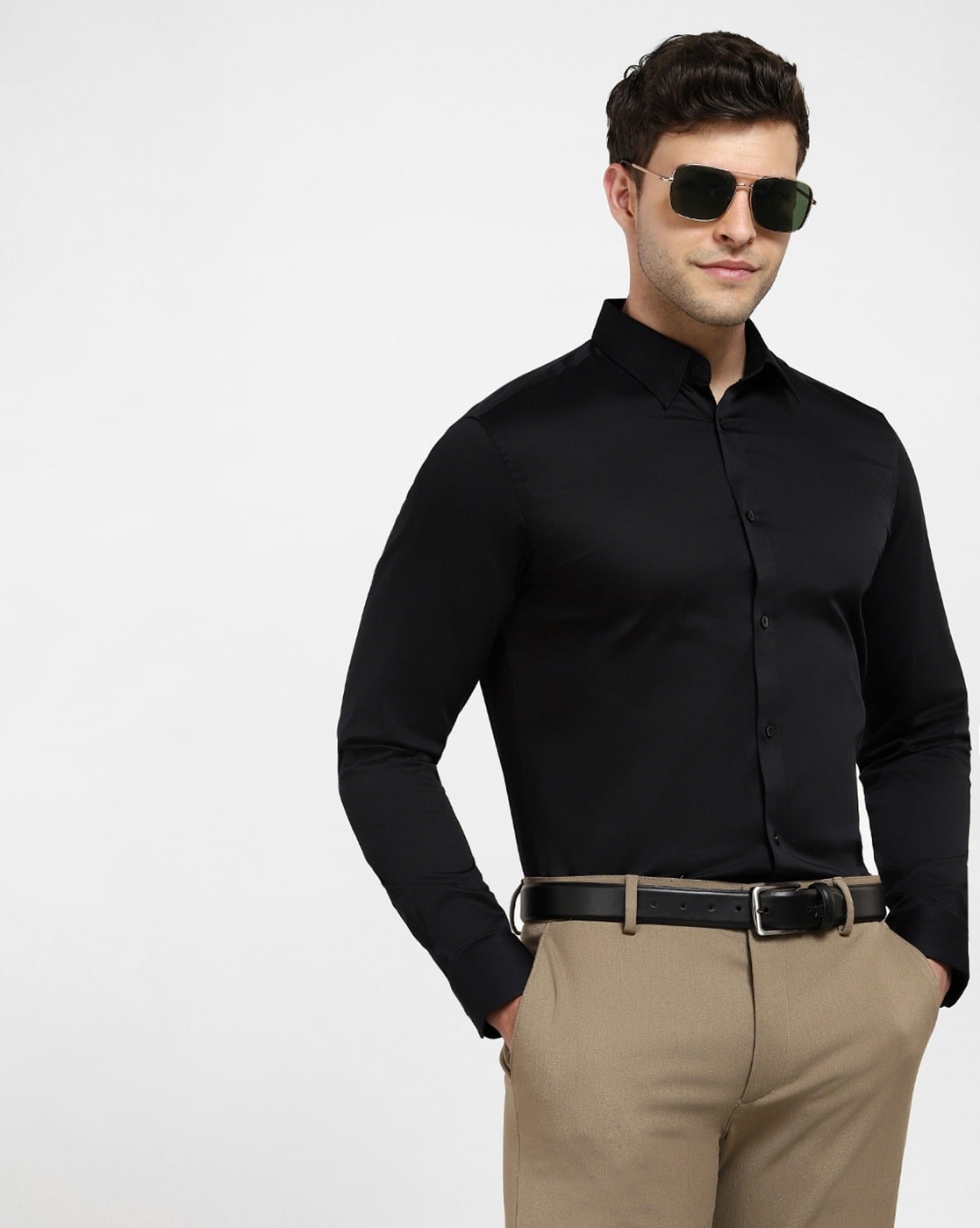 black dress shirt what color pants What Color Pants Go with a Black Shirt?  GINGTTO