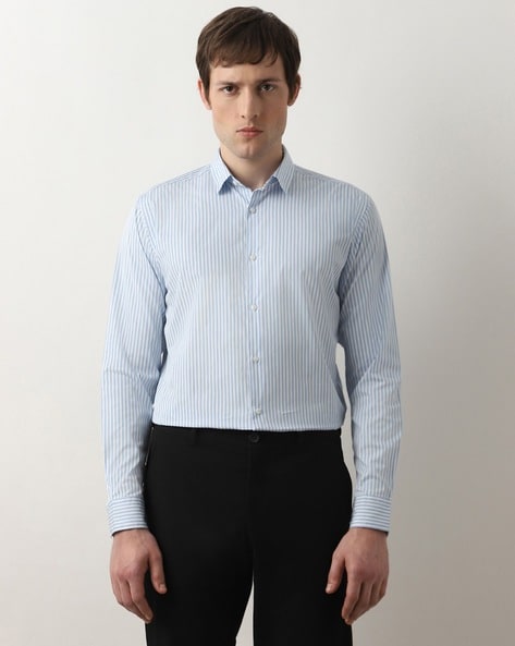 Selected Men Striped Slim Fit Shirt