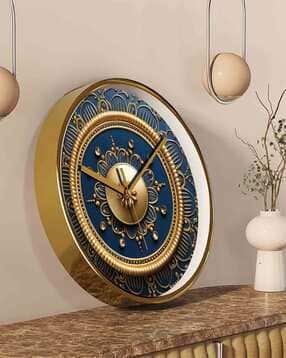 random Graphic Print Tic-Toc Movement Wall Clock-picture-13