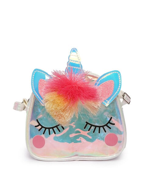 Holographic Unicorn Sling Bag