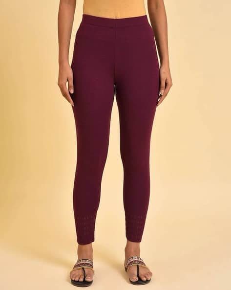 Buy Purple Leggings for Women by W Online