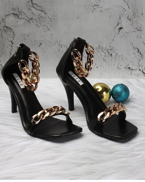 black cheap stilettos online
