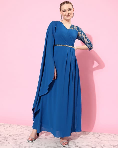 Buy Blue Dresses for Women by MISS CHASE Online