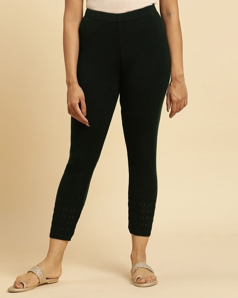 W Women Leggings with Elasticated Waist