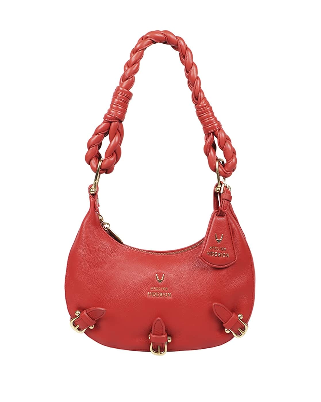 Buy Red Handbags for Women by HIDESIGN Online - Main Image
