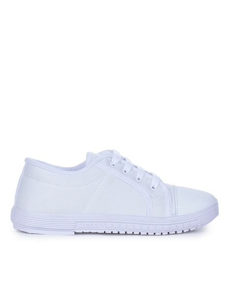 Liberty white canvas school shoes hotsell