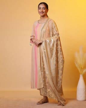 aurelia Women Foil Print Dupatta-picture-44