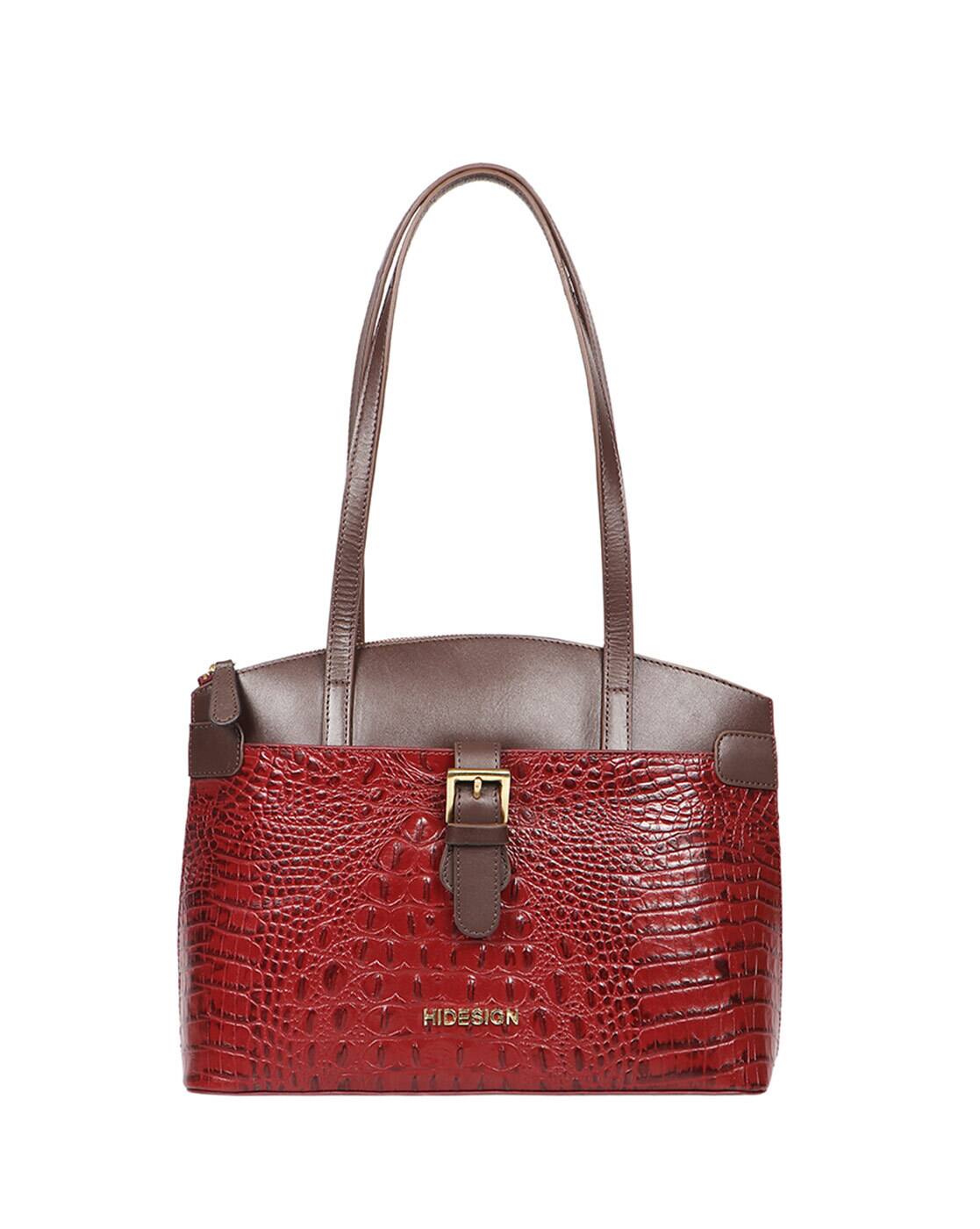 Buy Maroon Handbags for Women by HIDESIGN Online