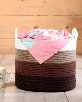 Colourblock Multipurpose Basket with Handles