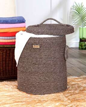Multipurpose Laundry Basket with Lid