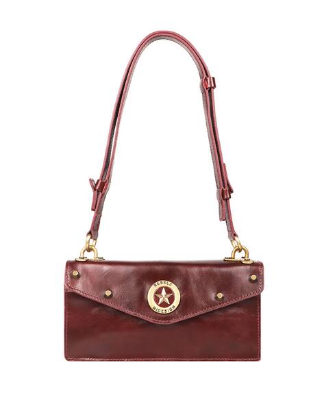 HIDESIGN Women Clutch with Snap-Button Closure