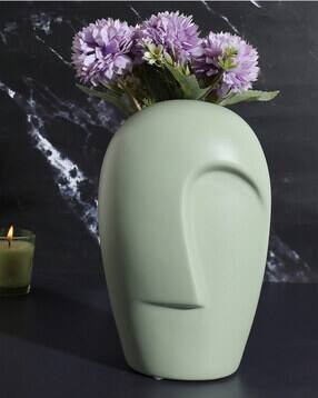 bonhomie Face Shaped Ceramic Vase-picture-28