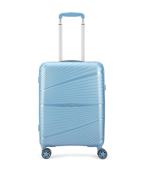 Skybags blue and white trolley online