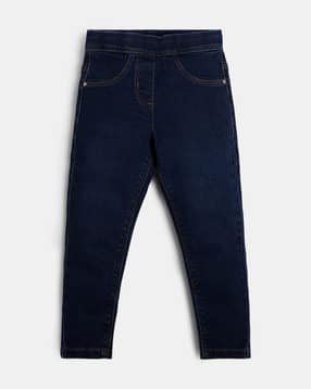 Jeans with Elasticated Waistband