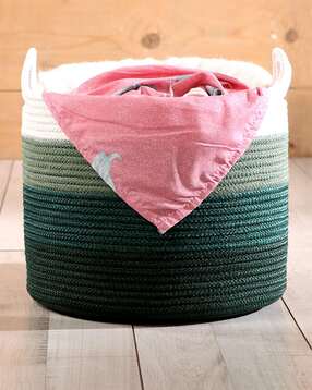 Colourblock Multipurpose Basket with Handles