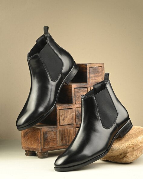 Men Ankle-Length Chelsea Boots